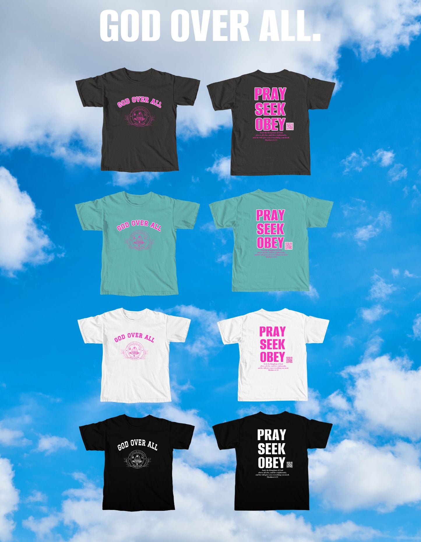 God Over All Classic Tee|Limited Edition (Pre-Order)